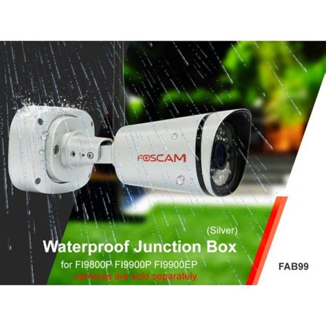 foscam junction box mounting|Foscam FAB99 Waterproof CCTV Junction Box.